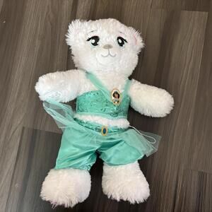 Build-A-Bear 25th Celebration Disney Princess Sparkle Plush Bear Jasmine Outfit